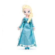 (elsa, 40cm) Frozen Elsa Anna  40cm/50cm Plush Dolls Kids Gift