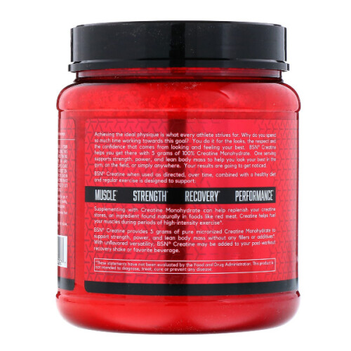 BSN BSN, Creatin, Unflavoured, 10,9 oz (309 g) 2