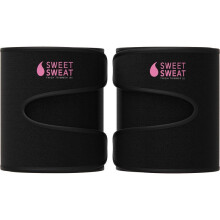Sports Research, Sweet Sweat, Thigh Trimmers, Medium, Black & Pink, 1 Par