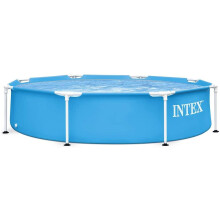 Intex 28205 Swimming Pool Metal Frame 244 x 51 cm