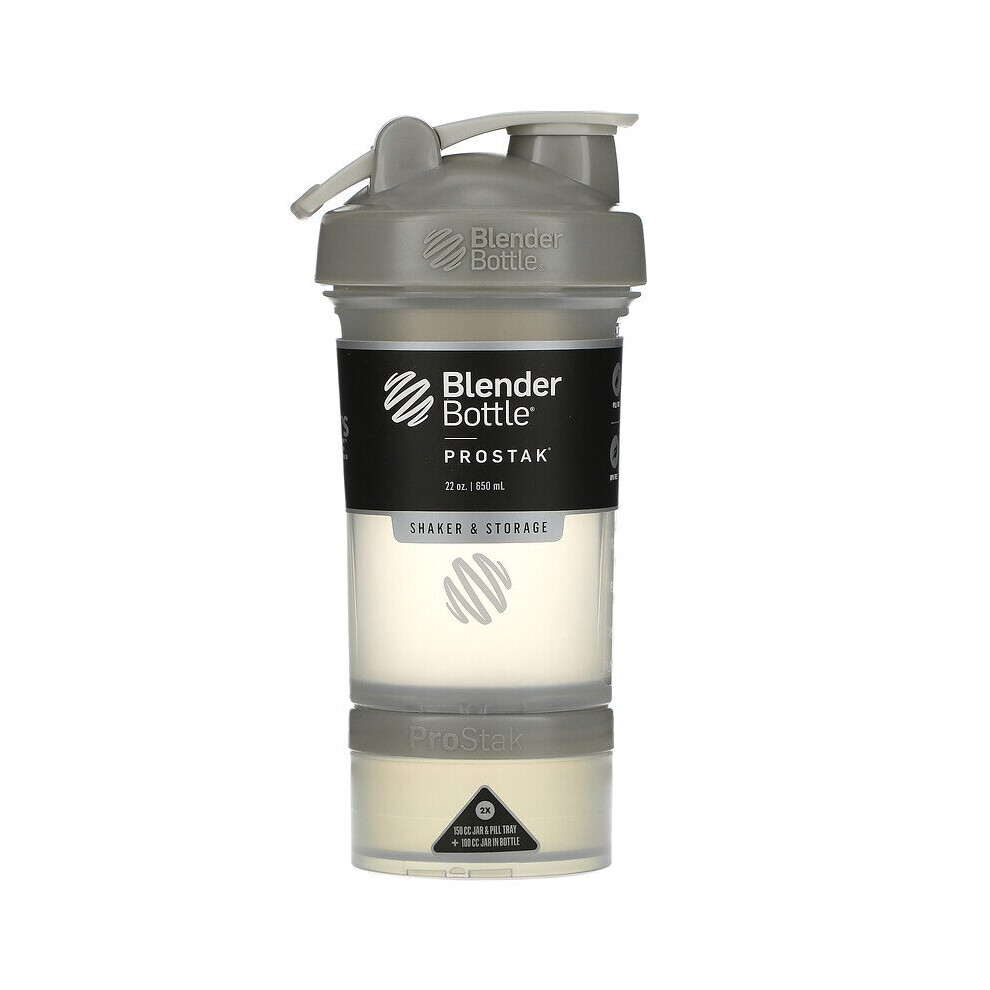 Blender Bottle Grey Prostak, Pebble 22 Oz (651 Ml)