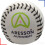 Aresson Autocrat Rounders Ball - White, 19.5cm 1