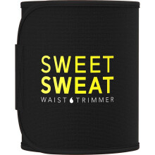 Sports Research, Sweet Sweat, Taillenformer, Mittel, Schwarz & Gelb, 1 Gürtel
