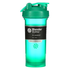 Blender Bottle, Classic with Loop, Emerald Green, 828ml