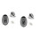 Shower Handset Holder Wall Bracket Inc Wall Fixings ABS/Chrome (2 PACK) 1