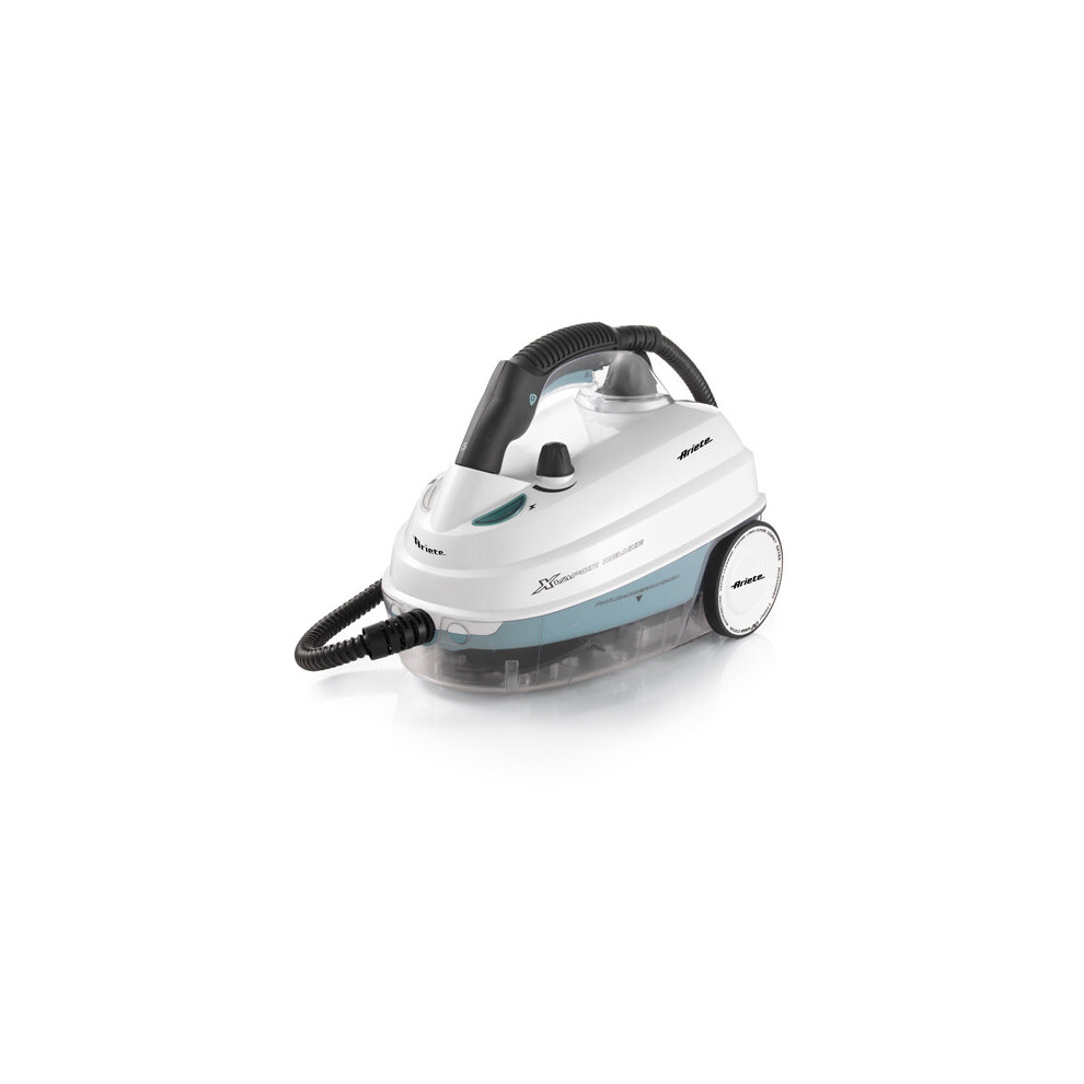 Ariete 4146 X-Vapor Deluxe Steam Cleaner, 1500 Watt, 1800ml Tank, 5 Bar Pressure, White-image-OPC-P79FCZX-NEW