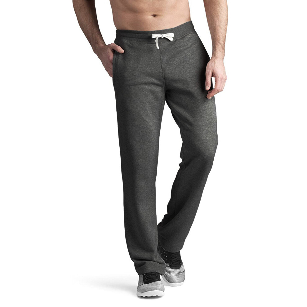 (38" Inside Leg) HENCHGRIPZ 36" 38" Inside Leg Extra Long Tall Joggers Sweatpants DARK GREY Gym Bottoms Jogging Running Men