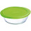 Pyrex Pyrex Microwave Safe Classic Round Glass Dish with Vented Lid 2.3L 2