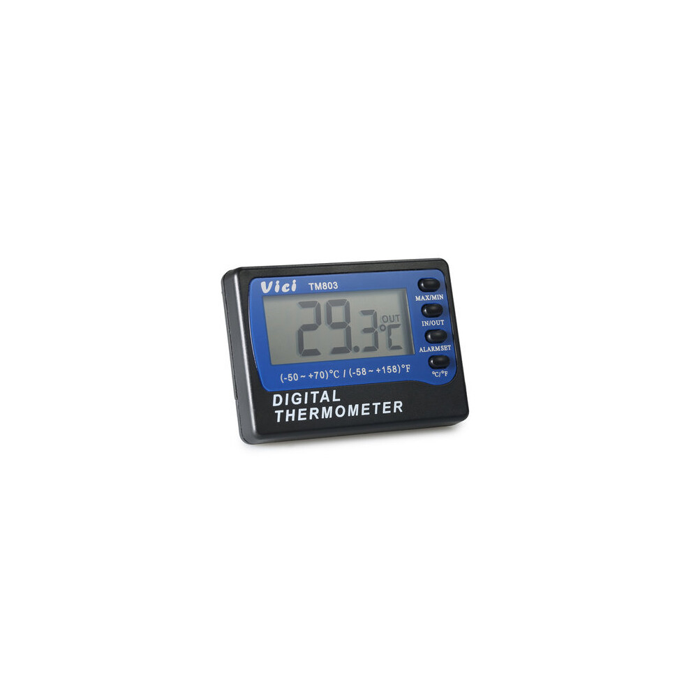Black Tm803 Large Lcd Display Fridge Refrigerator Freezer Thermometer -50~70\U2103 Digital Alarm Temperature Meter \U2103/\U2109