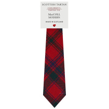 Boys All Wool Tie Woven And Made in Scotland in MacColl Modern Tartan