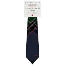 Boys All Wool Tie Woven And Made in Scotland in Victoria Australian Tartan