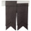(Stealth Grey) Boys Kilt Flash Single Garter Plain Pure Wool 1