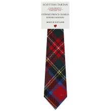 Boys All Wool Tie Woven And Made in Scotland in Charles Edward Stewart Modern Tartan