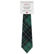 Boys All Wool Tie Woven And Made in Scotland in MacAlpine Ancient Tartan