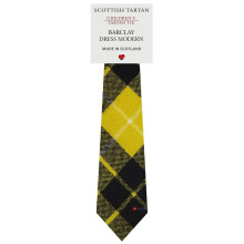 Boys All Wool Tie Woven And Made in Scotland in Barclay Dress Modern Tartan