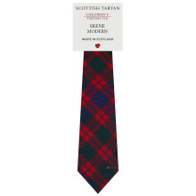 Boys All Wool Tie Woven And Made in Scotland in Skene Modern Tartan