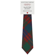 Boys All Wool Tie Woven And Made in Scotland in MacIntyre Ancient Tartan