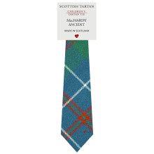 Boys All Wool Tie Woven And Made in Scotland in MacHardy Ancient Tartan