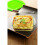 Pyrex Pyrex Classic Square Glass Dish with Vented Lid 1L Green 5