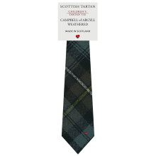 Boys All Wool Tie Woven And Made in Scotland in Campbell of Argyll Weathered Tartan