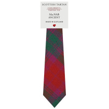 Boys All Wool Tie Woven And Made in Scotland in MacNab Ancient Tartan