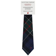 Boys All Wool Tie Woven And Made in Scotland in Colquhoun Modern Tartan