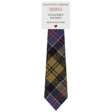 Boys All Wool Tie Woven And Made in Scotland in Culloden Ancient Tartan