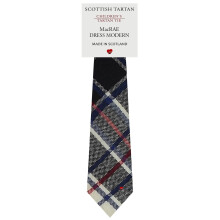 Boys All Wool Tie Woven And Made in Scotland in MacRae Dress Modern Tartan