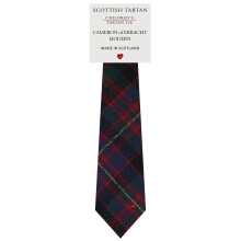Boys All Wool Tie Woven And Made in Scotland in Cameron of Erracht Modern Tartan