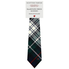 Boys All Wool Tie Woven And Made in Scotland in MacKenzie Dress Modern Tartan