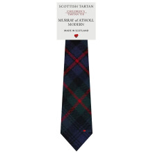 Boys All Wool Tie Woven And Made in Scotland in Murray of Atholl Modern Tartan
