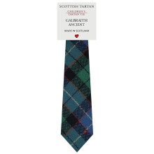 Boys All Wool Tie Woven And Made in Scotland in Galbraith Ancient Tartan