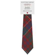 Boys All Wool Tie Woven And Made in Scotland in MacRae Ancient Tartan