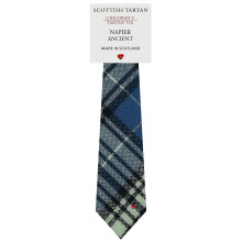 Boys All Wool Tie Woven And Made in Scotland in Napier Ancient Tartan
