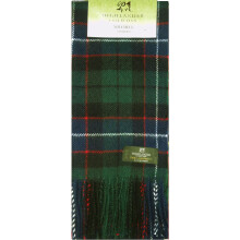 Mitchell Modern Tartan Scarf Lambswool