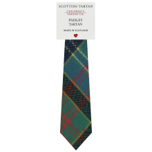 Boys All Wool Tie Woven And Made in Scotland in Paisley District Tartan