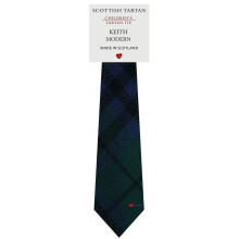 Boys All Wool Tie Woven And Made in Scotland in Keith Modern Tartan