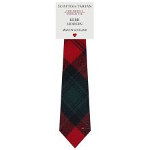 Boys All Wool Tie Woven And Made in Scotland in Kerr Modern Tartan