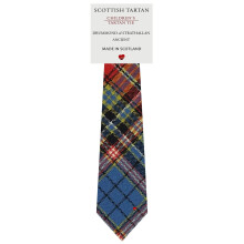 Boys All Wool Tie Woven And Made in Scotland in Drummond of Strathallan Ancient Tartan