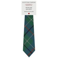 Boys All Wool Tie Woven And Made in Scotland in Duncan Ancient Tartan