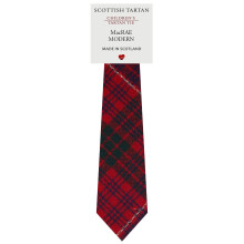 Boys All Wool Tie Woven And Made in Scotland in MacRae Modern Tartan