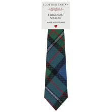 Boys All Wool Tie Woven And Made in Scotland in Ferguson Ancient Tartan