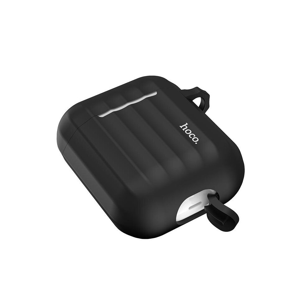 2Pcs Wb10 Silicone Protective Bag Earphone Storage Case For Iphone Airpods1/2 Bluetooth Headset Color Black 840079315960