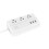 D222 Smart WIFI APP Control Power Strip with 3 US Outlets Plug 3 USB Fast Charging Socket App Control Work Power Outlet 1