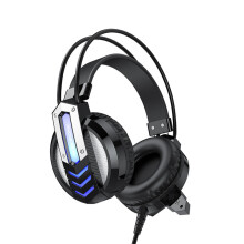 BO100 Over-Ear Wired Gaming Headphone Noise Cancelling Hifi Headsets With Mic for PC Computer