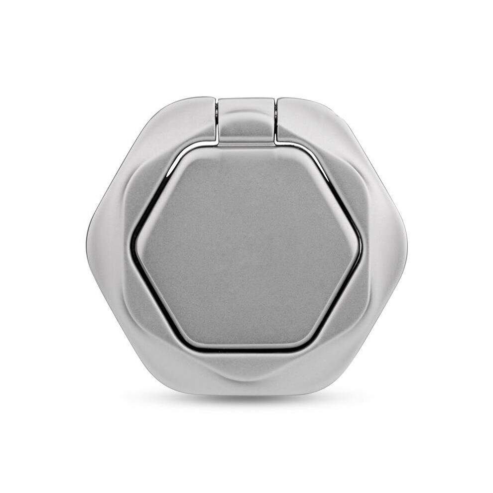 2Pcs Metal Fidget Spinner 360 Degree Rotation Desktop Phone Holder Finger Ring Stand For Xiaomi Color Silver 840079326980