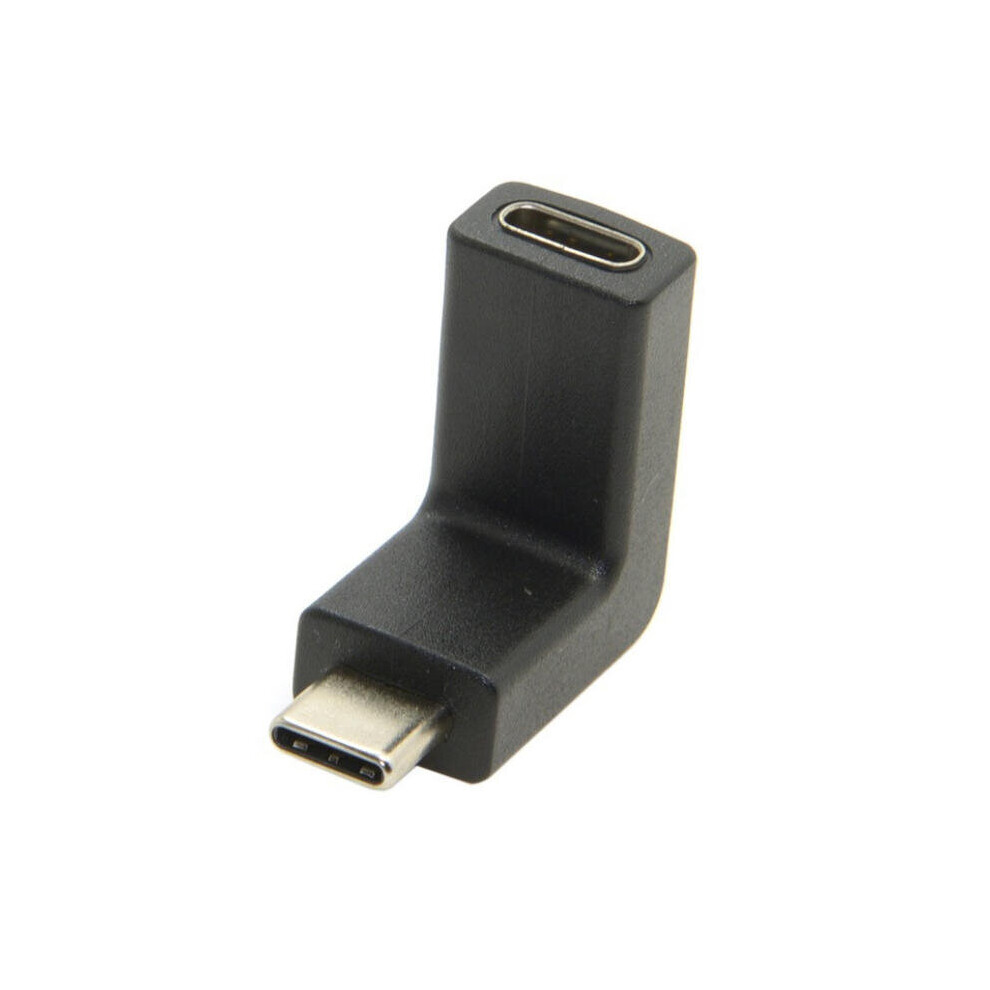 10Gbps 90 Degree Usb 3.1 Type-C Male To Female Extension Usb-C Adapter Connector 840079123305