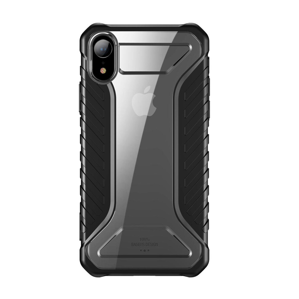 Shockproof Dropproof Protective Case For Iphone Xr 6.1Â¡ Hybrid Pc Tpu Back Cover Color Black 840079107855