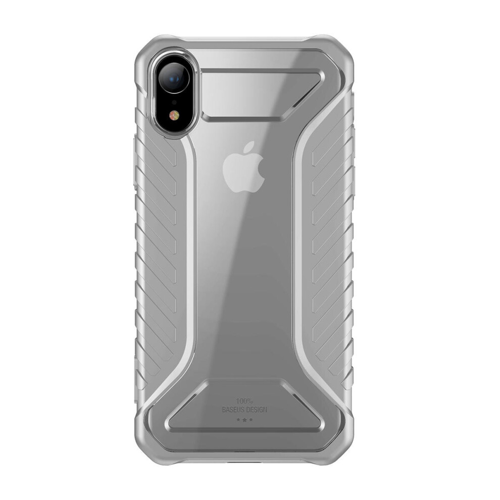 Shockproof Dropproof Protective Case For Iphone Xr 6.1Â¡ Hybrid Pc Tpu Back Cover Color Gray 840079107886