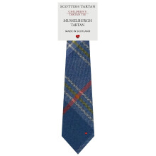 Boys All Wool Tie Woven And Made in Scotland in Musselburgh District Tartan